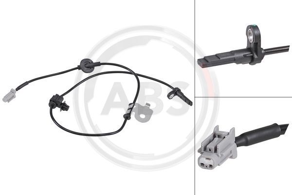 A.B.S. 31989 Sensor, wheel speed