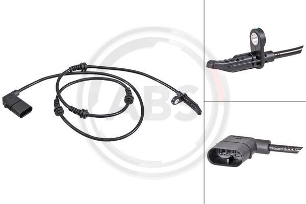 A.B.S. 31990 Sensor, wheel speed