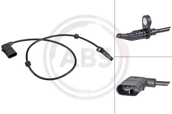 A.B.S. 31991 Sensor, wheel speed