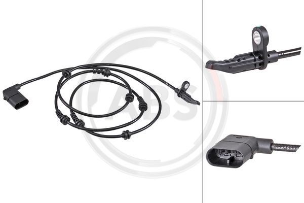 A.B.S. 31994 Sensor, wheel speed