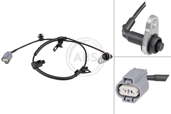 A.B.S. 32004 Sensor, wheel speed