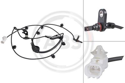 Sensor, wheel speed A.B.S. 32024