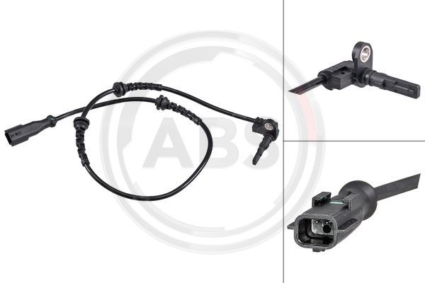 A.B.S. 32041 Sensor, wheel speed