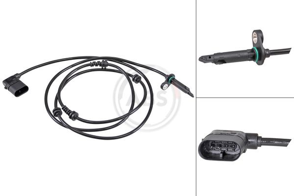 A.B.S. 32058 Sensor, wheel speed
