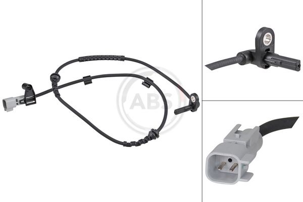 A.B.S. 32072 Sensor, wheel speed