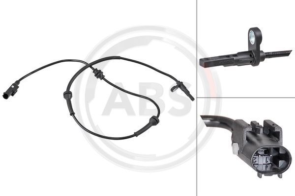 A.B.S. 32078 Sensor, wheel speed