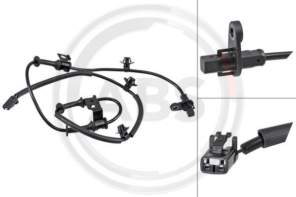 A.B.S. 32083 Sensor, wheel speed