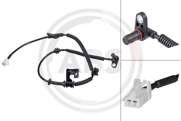 A.B.S. 32084 Sensor, wheel speed