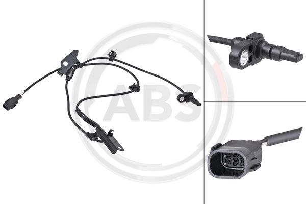 A.B.S. 32093 Sensor, wheel speed