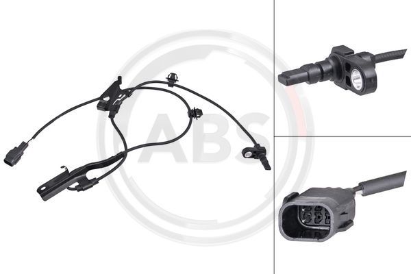 A.B.S. 32094 Sensor, wheel speed