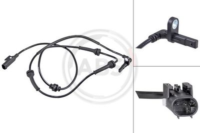 Sensor, wheel speed A.B.S. 32118