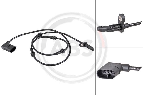 A.B.S. 32130 Sensor, wheel speed