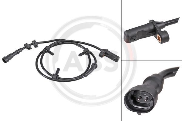 A.B.S. 32136 Sensor, wheel speed