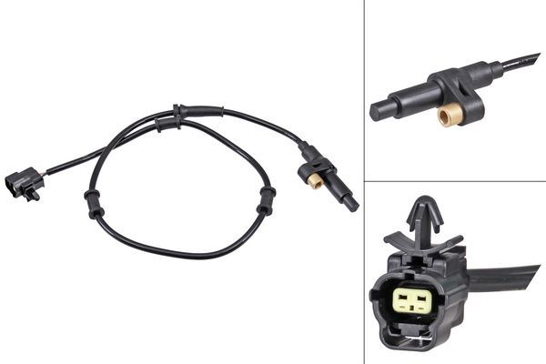 A.B.S. 32144 Sensor, wheel speed