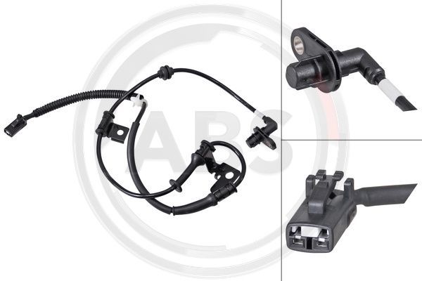 A.B.S. 32155 Sensor, wheel speed