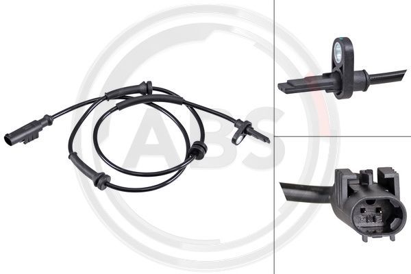 A.B.S. 32157 Sensor, wheel speed