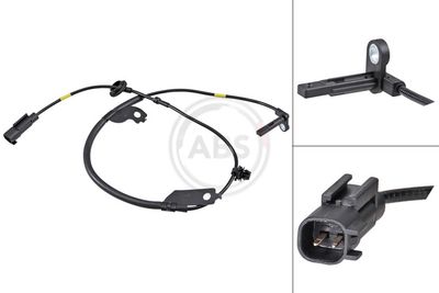 Sensor, wheel speed A.B.S. 32198