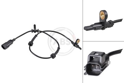 Sensor, wheel speed A.B.S. 32201
