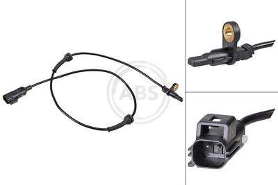 Sensor, wheel speed A.B.S. 32202