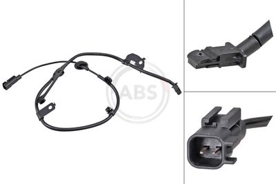 Sensor, wheel speed A.B.S. 32203