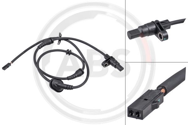 A.B.S. 32252 Sensor, wheel speed
