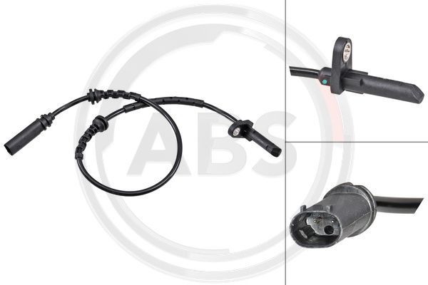 A.B.S. 32255 Sensor, wheel speed