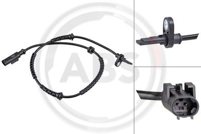 Sensor, wheel speed A.B.S. 32260
