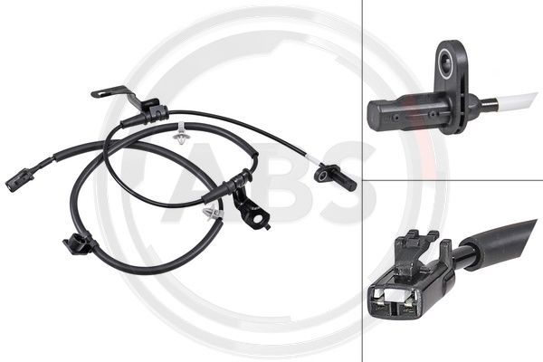 A.B.S. 32263 Sensor, wheel speed