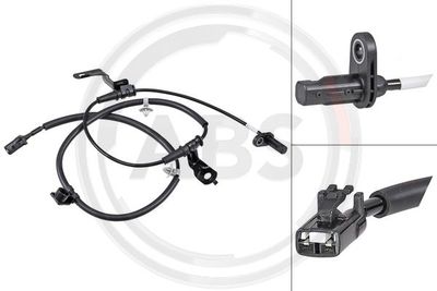 Sensor, wheel speed A.B.S. 32263