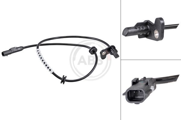 A.B.S. 32281 Sensor, wheel speed