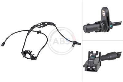 Sensor, wheel speed A.B.S. 32323
