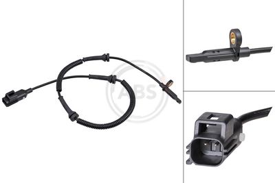 Sensor, wheel speed A.B.S. 32324