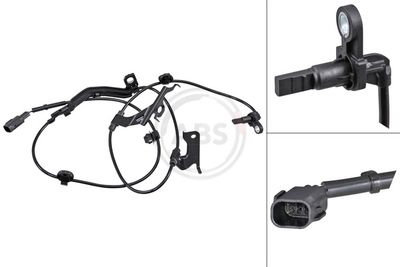 Sensor, wheel speed A.B.S. 32327