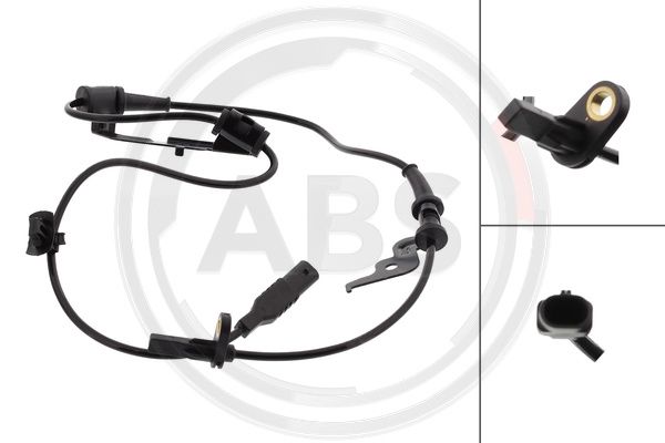 A.B.S. 32347 Sensor, wheel speed