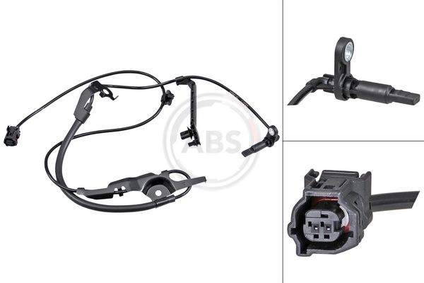 A.B.S. 33004 Sensor, wheel speed