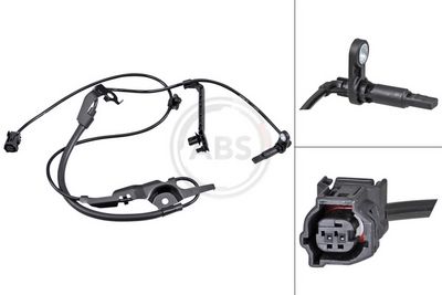 Sensor, wheel speed A.B.S. 33004