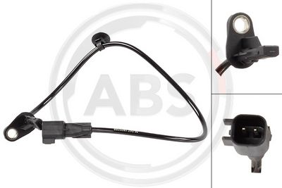 Sensor, wheel speed A.B.S. 33010