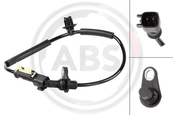 A.B.S. 33018 Sensor, wheel speed