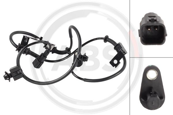 A.B.S. 33028 Sensor, wheel speed