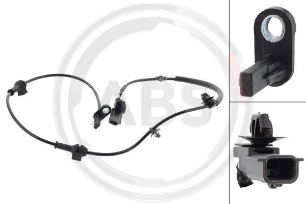 A.B.S. 33042 Sensor, wheel speed
