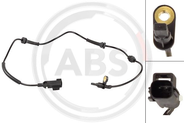 A.B.S. 33045 Sensor, wheel speed