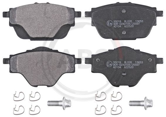 A.B.S. 35019 Brake Pad Set, disc brake