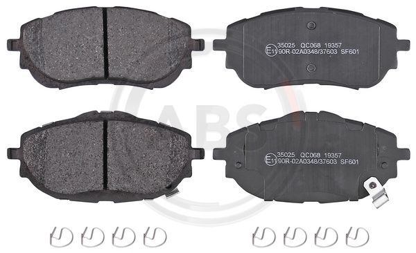 A.B.S. 35025 Brake Pad Set, disc brake