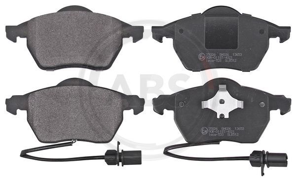A.B.S. 35026 Brake Pad Set, disc brake