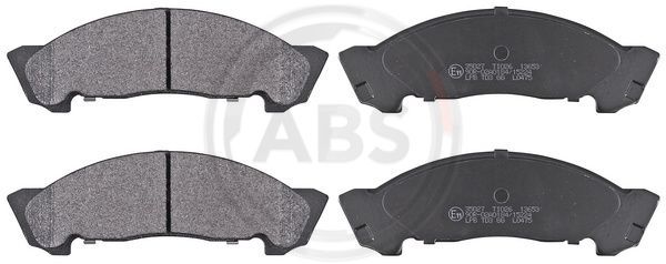 A.B.S. 35027 Brake Pad Set, disc brake