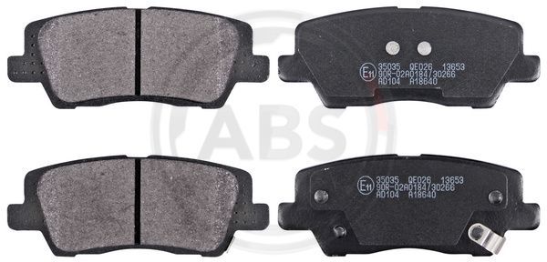 A.B.S. 35035 Brake Pad Set, disc brake