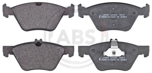 A.B.S. 35043 Brake Pad Set, disc brake