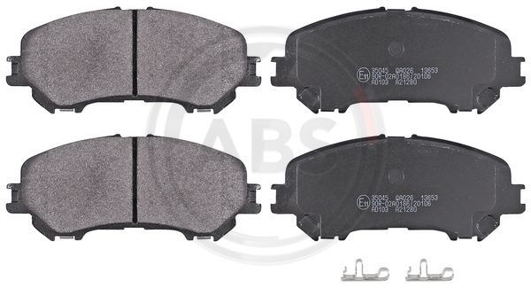 A.B.S. 35045 Brake Pad Set, disc brake
