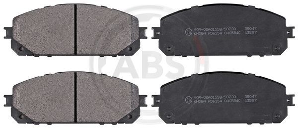A.B.S. 35047 Brake Pad Set, disc brake