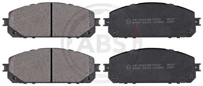 Brake Pad Set, disc brake A.B.S. 35047